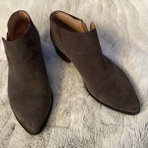 Ladies grey suede Lucky brand bootie